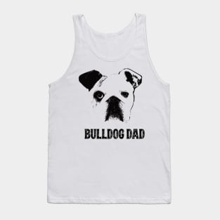 English Bulldog Dad Tank Top